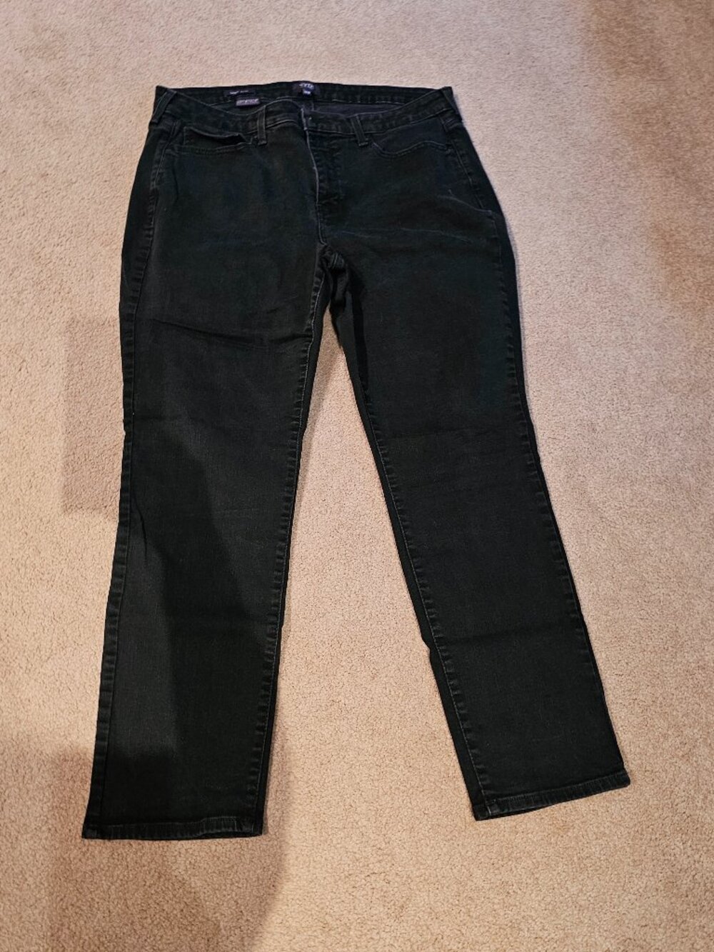 Womens Sheri Slim Black Size 16W